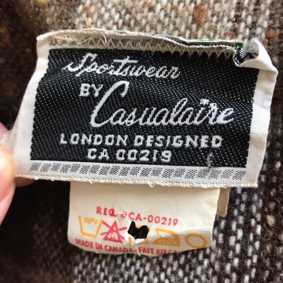 70s Vintage Plaid Blazer - Picture 5 of 5